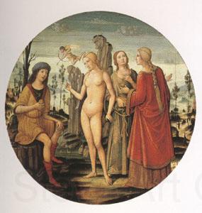 Girolamo di Benvenuto The Judgment of Paris (mk05)